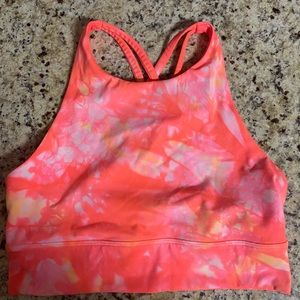 Lululemon high neck energy bra